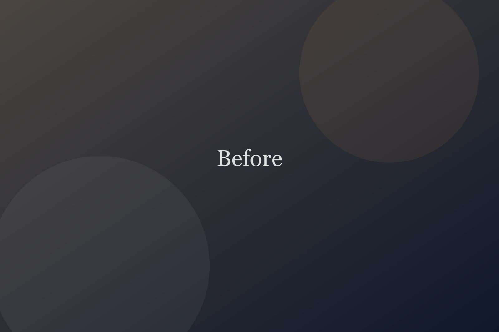 Portrait — before retouch